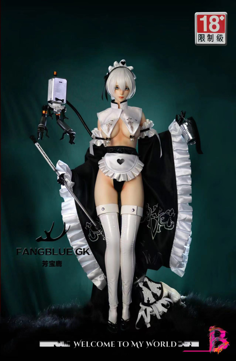 Bloedoll Fangblue GK 73cm Silicone 2B Mini Doll 3