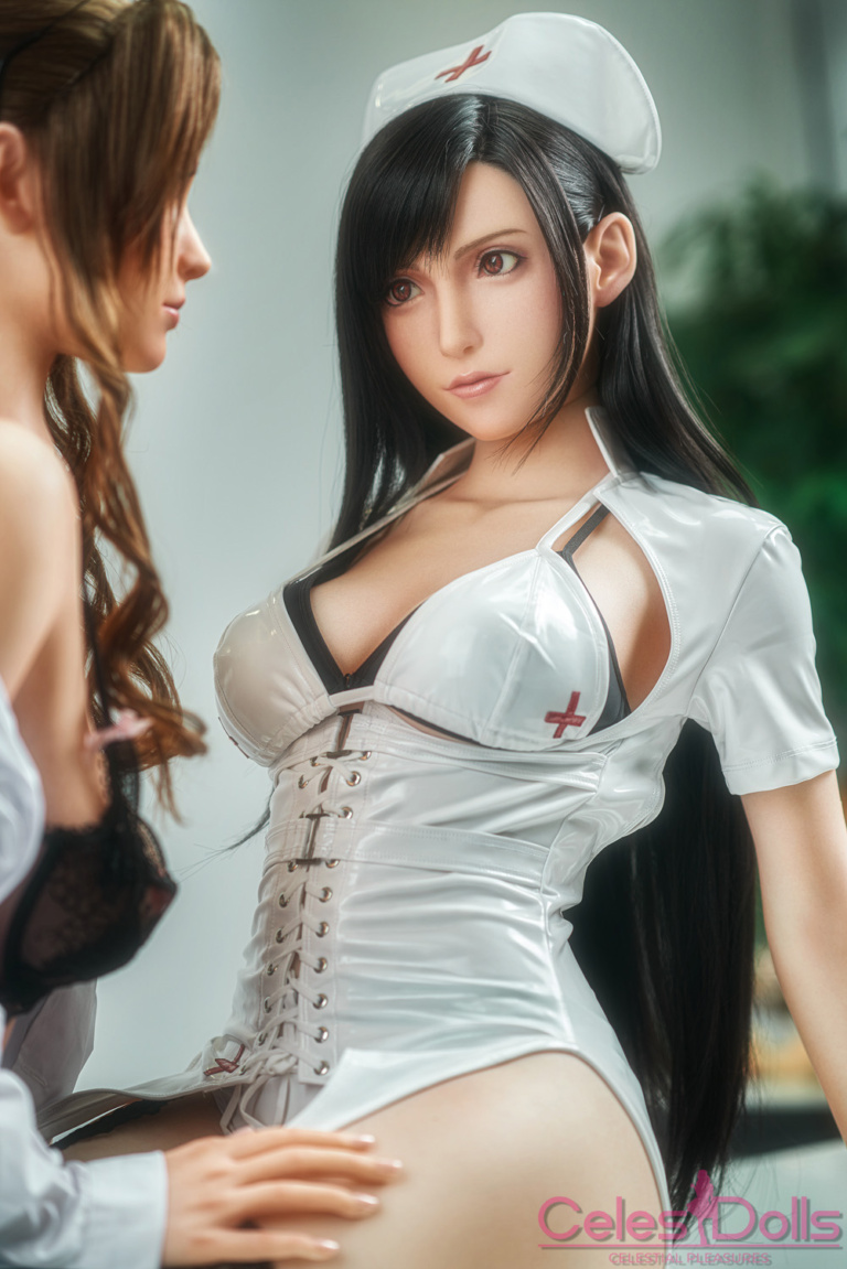 Game Lady Doll Nurse Tifa Aerith 5