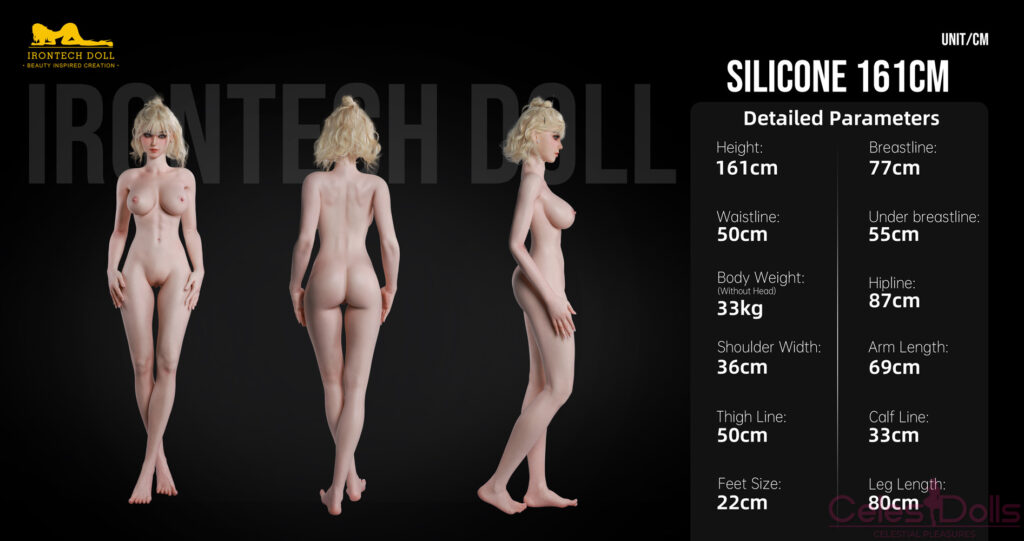 Irontech Doll Silicone 161cm Body Specs