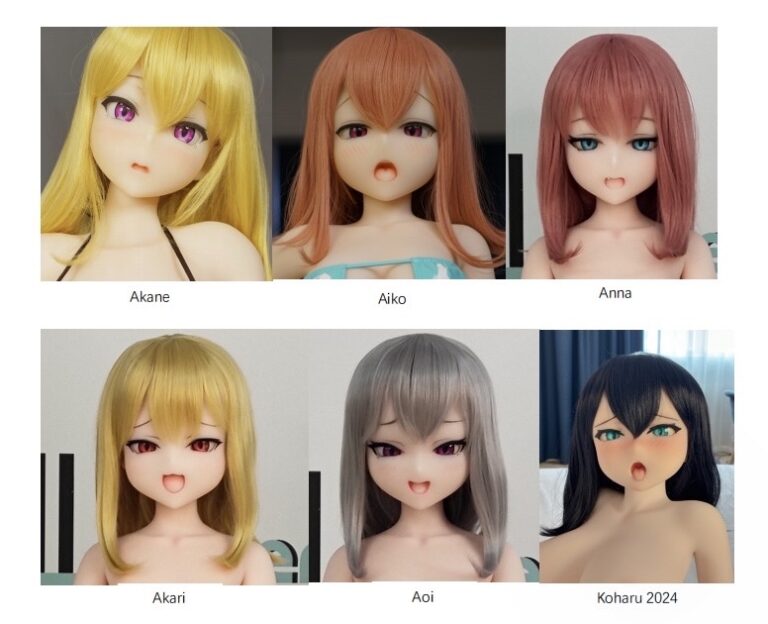 More New Irokebijin Heads