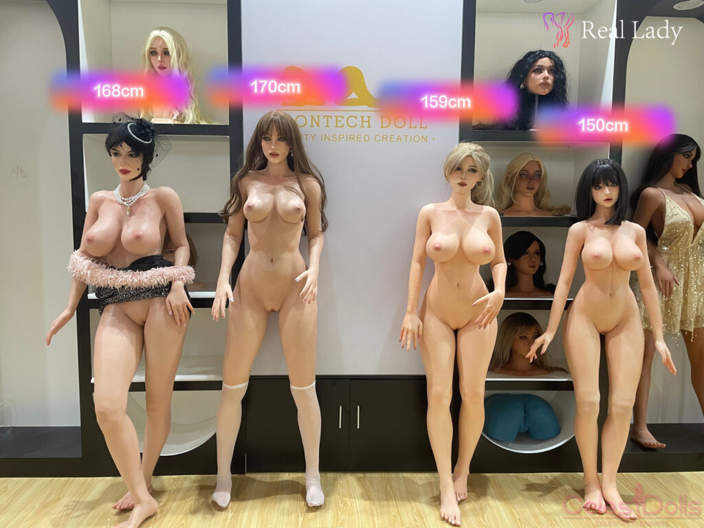 Real Lady Doll Bodies Side By Side Comparison